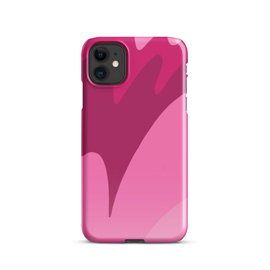 Pink Waves iPhone Case | Original Art | Sizes for iPhone 11-15
