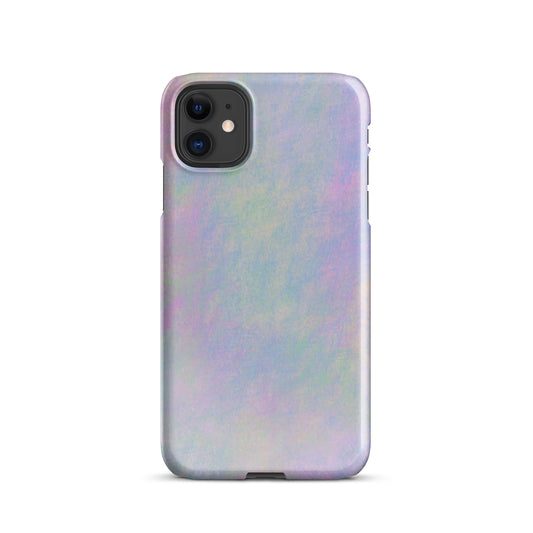 Pastel Chalk Blend iPhone Case | Abstract Art | Sizes for iPhone 11-15