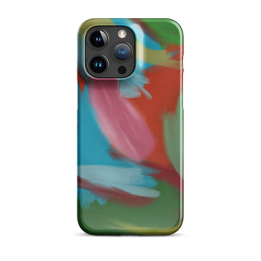 Abstract Painting iPhone Case | Original Art | Sizes for iPhone 11-15